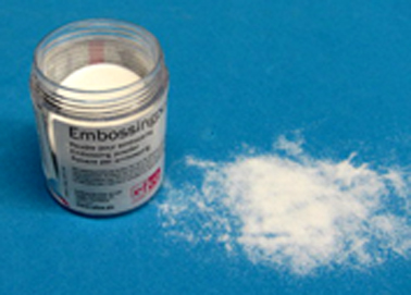 Embossing-Pulver 10g weiss